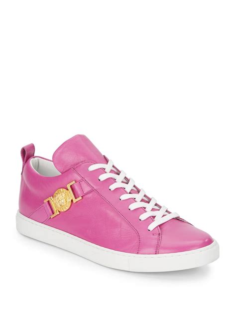 versace sneakers pink